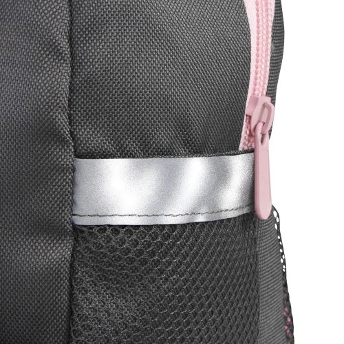  Munchkin Brica by-My-Side Safety Harness Backpack, Pink/Grey