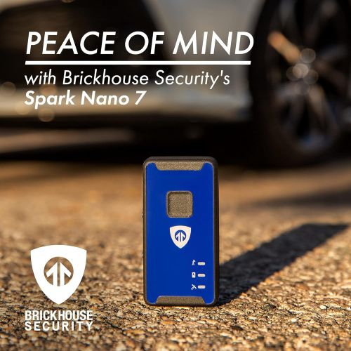  [아마존베스트]Brickhouse Security Spark Nano 7 4G LTE Micro GPS Tracker for Covert Monitoring of Teen Drivers, Kids, Elderly, Employees, Assets. Flexible Service Plans!