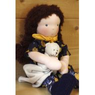 /Bricotteetripopette Doll - fabric - 45 cm - Leonie, Waldorf doll