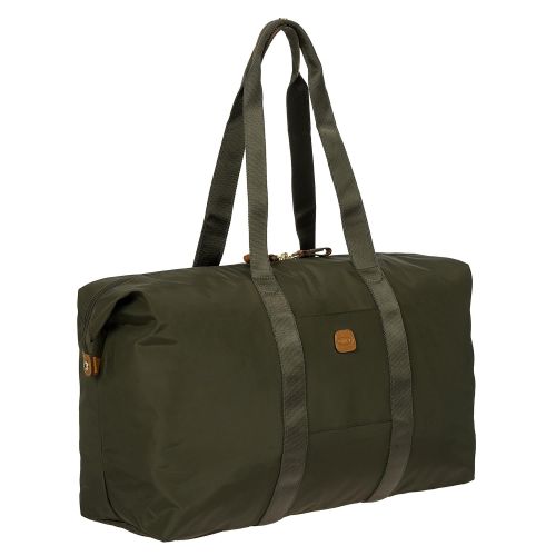  Brics x-Travel 2.0 22 Inch Cargo Overnight/Weekender Folding Duffle Bag Duffel, Olive One Size