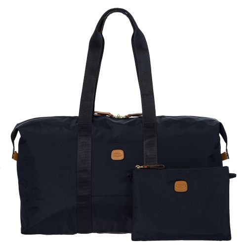  Brics x-Travel 2.0 22 Inch Cargo Overnight/Weekender Folding Duffle Bag Duffel, Navy One Size