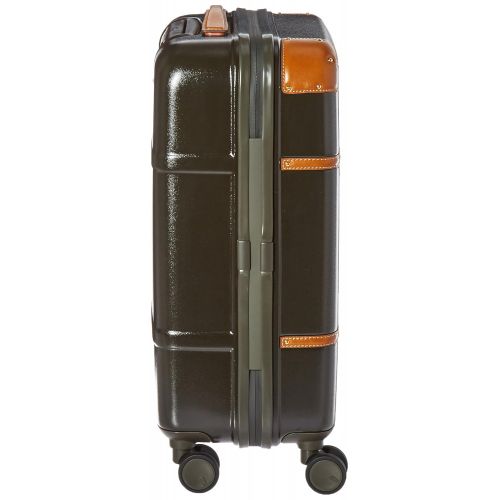  Brics Bellagio 2.0 Ultra Light 21 Inch International Carry On Spinner Trunk, Olive