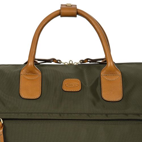  Brics x-Travel 2.0 22 Inch Deluxe Cargo Overnight/Weekend Duffel Bag, Olive, One Size