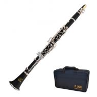 Bridgecraft WCL-GBK Apprentice Series Bb Clarinet Ensemble Simulated Wood Grain Finish with Deluxe Case