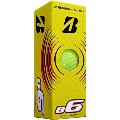  Bridgestone 2023 e6 White Golf Ball-Dozen