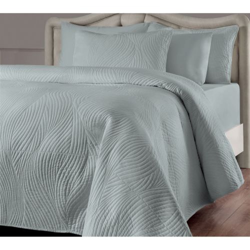  Brielle Embroidered Stream Quilt Set by Brielle