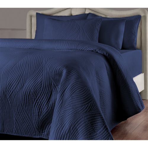  Brielle Embroidered Stream Quilt Set by Brielle