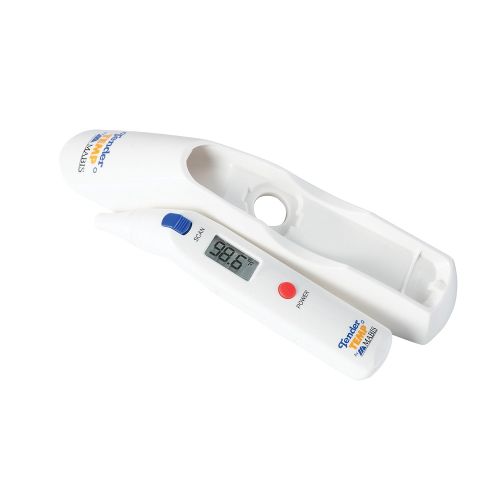  Briggs MABIS TenderTEMP Instant Ear Thermometer for Clinically Accurate One Second Readings for Babies, Children and Adults, White
