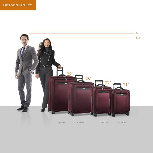  Briggs & Riley Transcend Tall Carry-on Expandable 22 Spinner, Rainforest