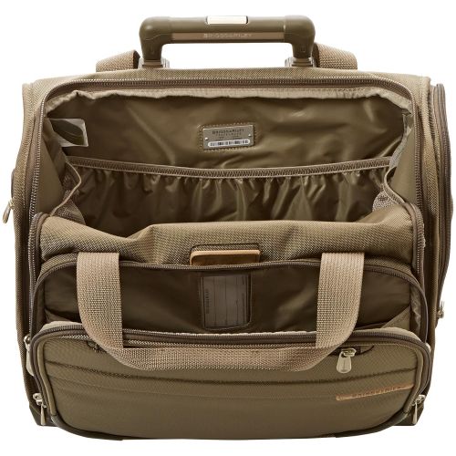  Briggs & Riley Baseline Rolling Cabin Bag, Olive, Small