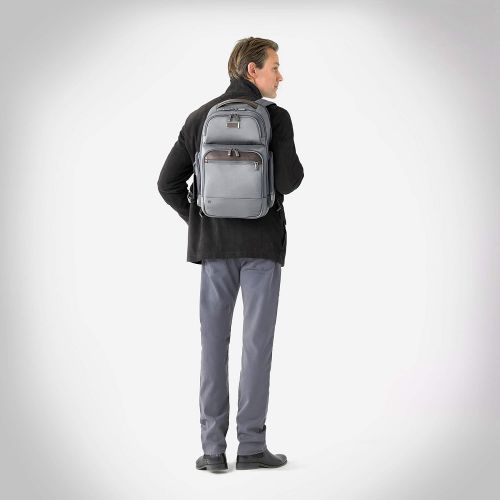  Briggs & Riley @work Medium Cargo Backpack, Gray