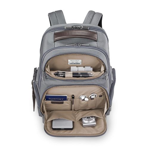  Briggs & Riley @work Medium Cargo Backpack, Gray