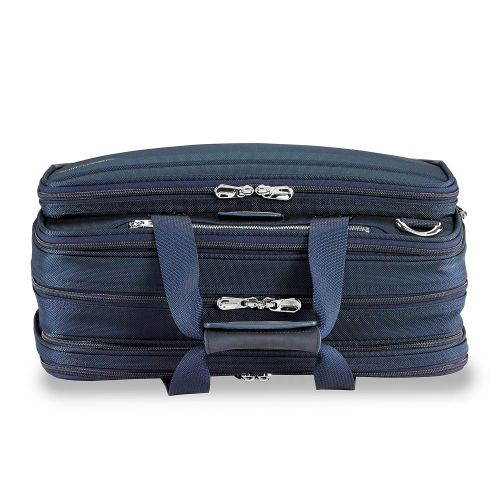  Briggs & Riley Expandable Cabin Bag Overnight Duffle, Navy, One Size