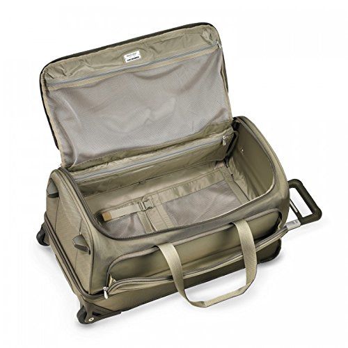  Briggs & Riley Baseline Upright Duffle Bag, Olive, Medium