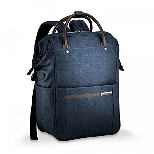  Briggs & Riley Kinzie Street, Framed Wide-Mouth Backpack, Navy