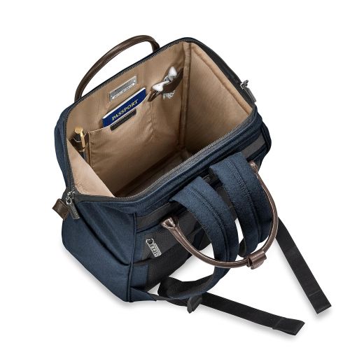  Briggs & Riley Kinzie Street, Framed Wide-Mouth Backpack, Navy