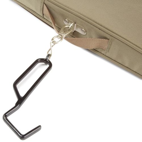  Briggs & Riley Baseline Compact Tri-Fold Garment Bag,Olive,14x22x8.5