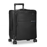 Briggs & Riley Baseline International Carry-On Expandable Wide-Body 21 Spinner, Black, One Size