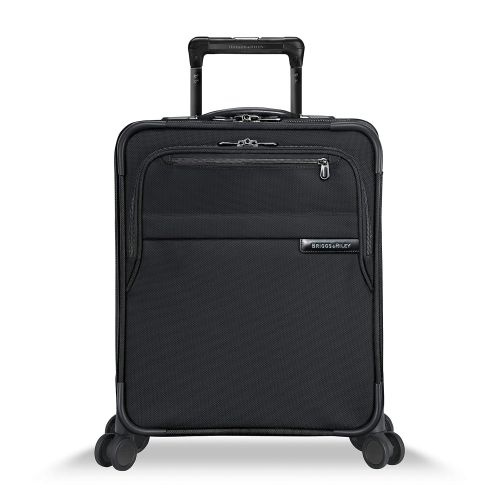  Briggs & Riley Baseline International Carry-On Expandable Wide-Body 21 Spinner, Black, One Size