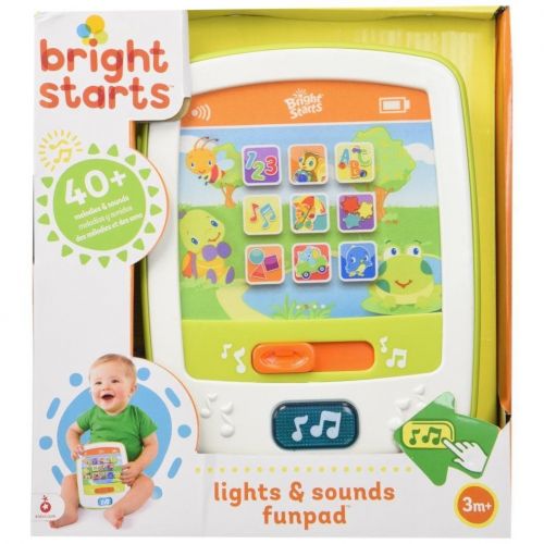  Bright Starts Lights and Sounds Fun Pad FabricPlastic Musical Toy by Bright Starts