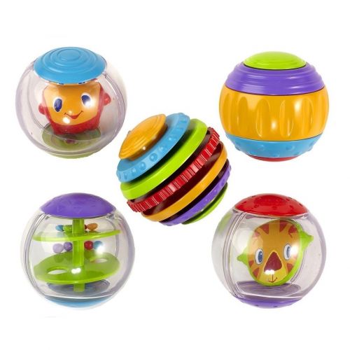  Bright Starts Shake and Spin Activity Balls by Bright Starts