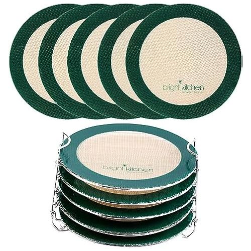  5 Dehydrating Sheets Compatible With Ninja Foodi Dehydrator - 8