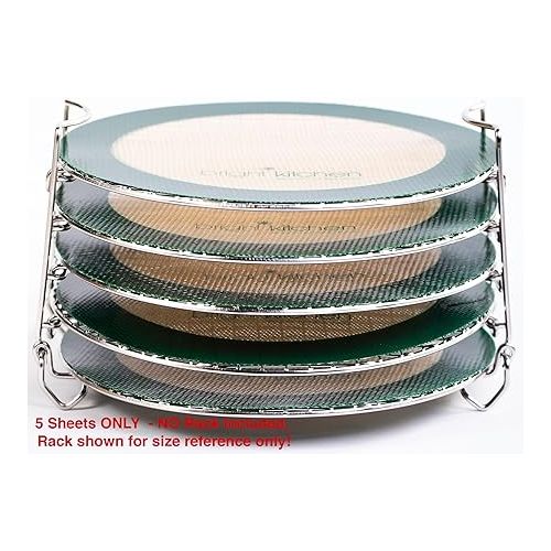  5 Dehydrating Sheets Compatible With Ninja Foodi Dehydrator - 8