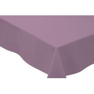 Bright Settings 90 x 132 Inch Rectangle Tablecloth with Rounded Corners, Spun Polyester, Lilac