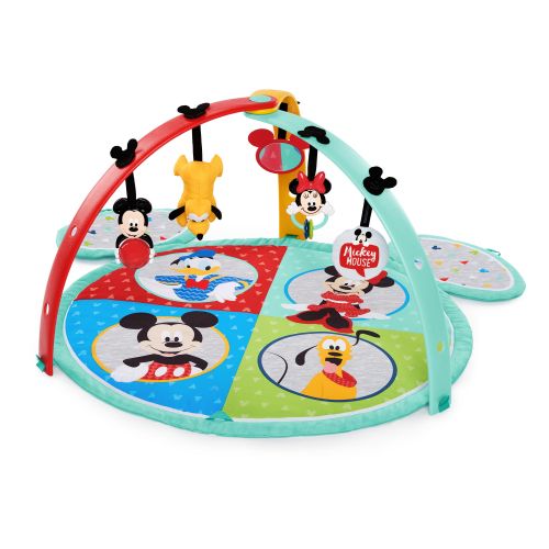 브라이트스타트 Bright Starts Disney Baby Minnie Mouse Activity Gym and Play Mat - Garden Fun