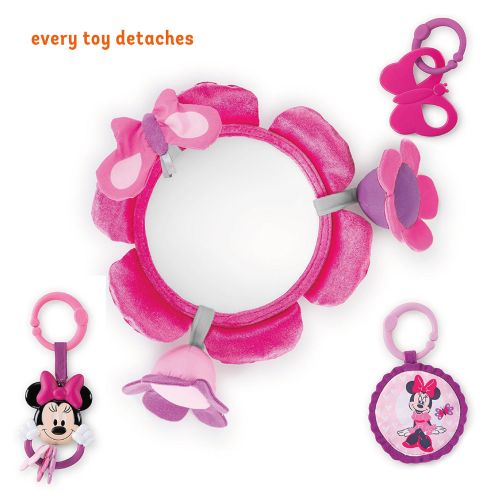 브라이트스타트 Bright Starts Disney Baby Minnie Mouse Activity Gym and Play Mat - Garden Fun