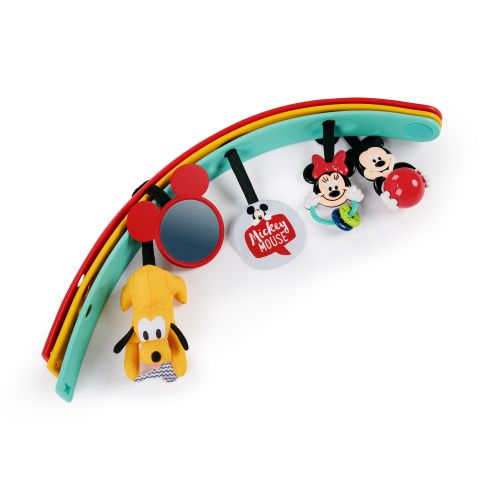 브라이트스타트 Bright Starts Disney Baby Mickey Mouse Easy-Store Activity Gym and Play Mat