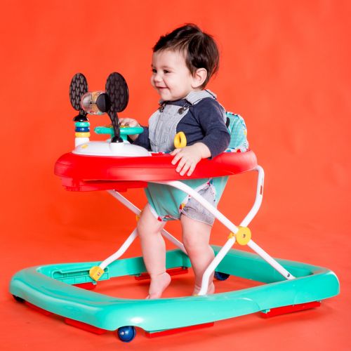 브라이트스타트 Bright Starts Disney Baby Mickey Mouse Walker with Activity Station - Happy Triangles