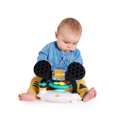 브라이트스타트 Bright Starts Disney Baby Mickey Mouse Walker with Activity Station - Happy Triangles