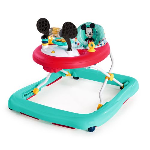 브라이트스타트 Bright Starts Disney Baby Mickey Mouse Walker with Activity Station - Happy Triangles