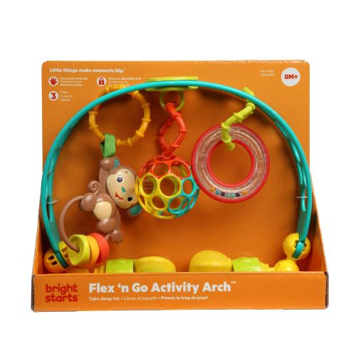 브라이트스타트 Bright Starts OBall Flex n Go Activity Arch Take-Along Toy