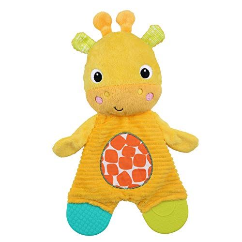 브라이트스타트 [아마존베스트]Bright Starts Snuggle & Teethe Toy (One toy, style may vary)