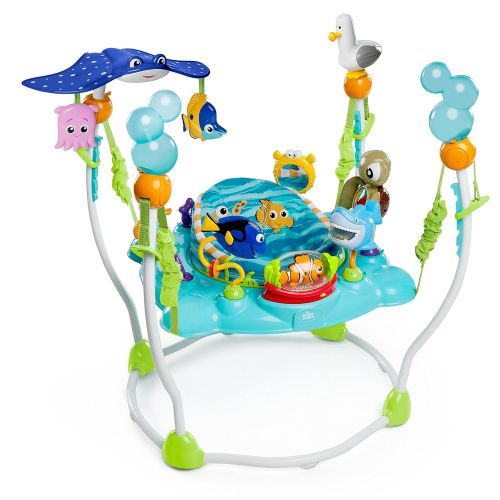 브라이트스타트 Bright Starts Disney Baby Finding Nemo Sea of Activities Jumper, Ages 6 months +