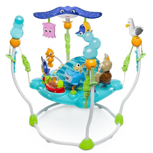 브라이트스타트 Bright Starts Disney Baby Finding Nemo Sea of Activities Jumper, Ages 6 months +