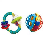 Bright Starts Grab and Spin Rattle and Bendy Ball
