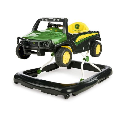 브라이트스타트 Bright Starts John Deere Gator 3 Ways to Play Walker, Ages 6 Months +