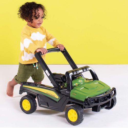 브라이트스타트 Bright Starts John Deere Gator 3 Ways to Play Walker, Ages 6 Months +