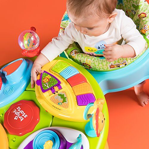 브라이트스타트 Bright Starts 3-in-1 Around We Go Activity Center, Ages 6 months Plus