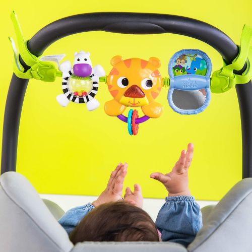 브라이트스타트 Visit the Bright Starts Store Bright Starts Take AlongMusicalCarrierActivityToy Bar,Ages Newborn +, Multi-Color