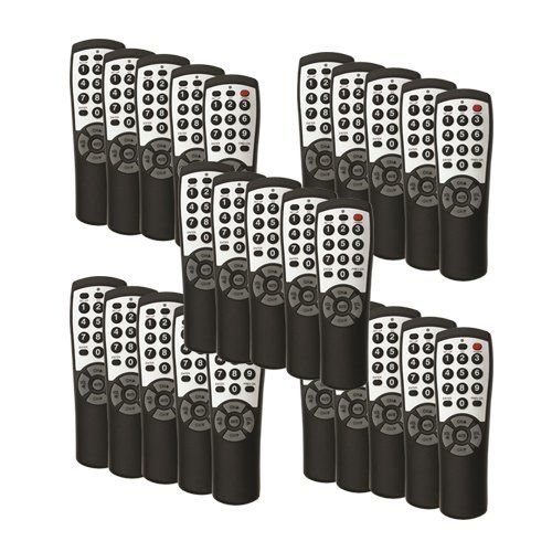 브라이트스타트 25-pack Brightstar BR100B Universal TV Remote