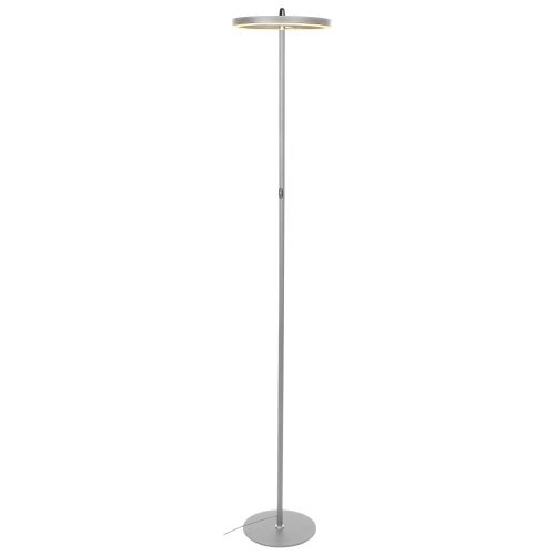  Brightech Halo Flippable LED Torchiere Super Bright Floor Lamp - Tall Standing Modern Pole Light for Living Rooms & Offices - Dimmable Uplight for Reading Books in Your Bedroom etc