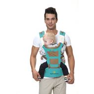 Brighter Elements Ergonomic Baby Carrier with Hip Seat  5 Positions to Carry Your Newborn, Infant, or Toddler  Safe and Comfortable for Child and Moms, Dads  Great Baby Shower G