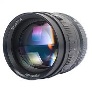 Brightin Star 50mm F1.4 APS-C Large Aperture Portrait Manual Focus Mirrorless Camera Lens, Compatible with Canon EF-M Mount M M2 M3 M5 M6 M6II M10 M100 M50 M200