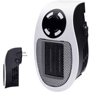 Brightown 350W Space heater, Programmable Wall Outlet Space Heater As Seen on TV with Adjustable Thermostat and Timer and Led Display for Office Dorm Room