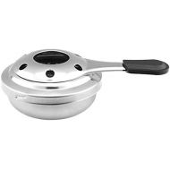 [아마존베스트]Brightsen Stainless Steel Fondue Burner Heat Insulation Tool Portable Mini Chocolate Cheese Hot Pot Small Stove for Heating Outdoor Accessories