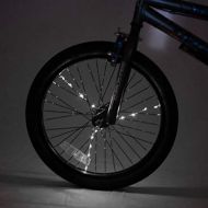 Brightz SpokeBrightz LED Bicycle Spoke Accessory Light (for 1 Wheel), White